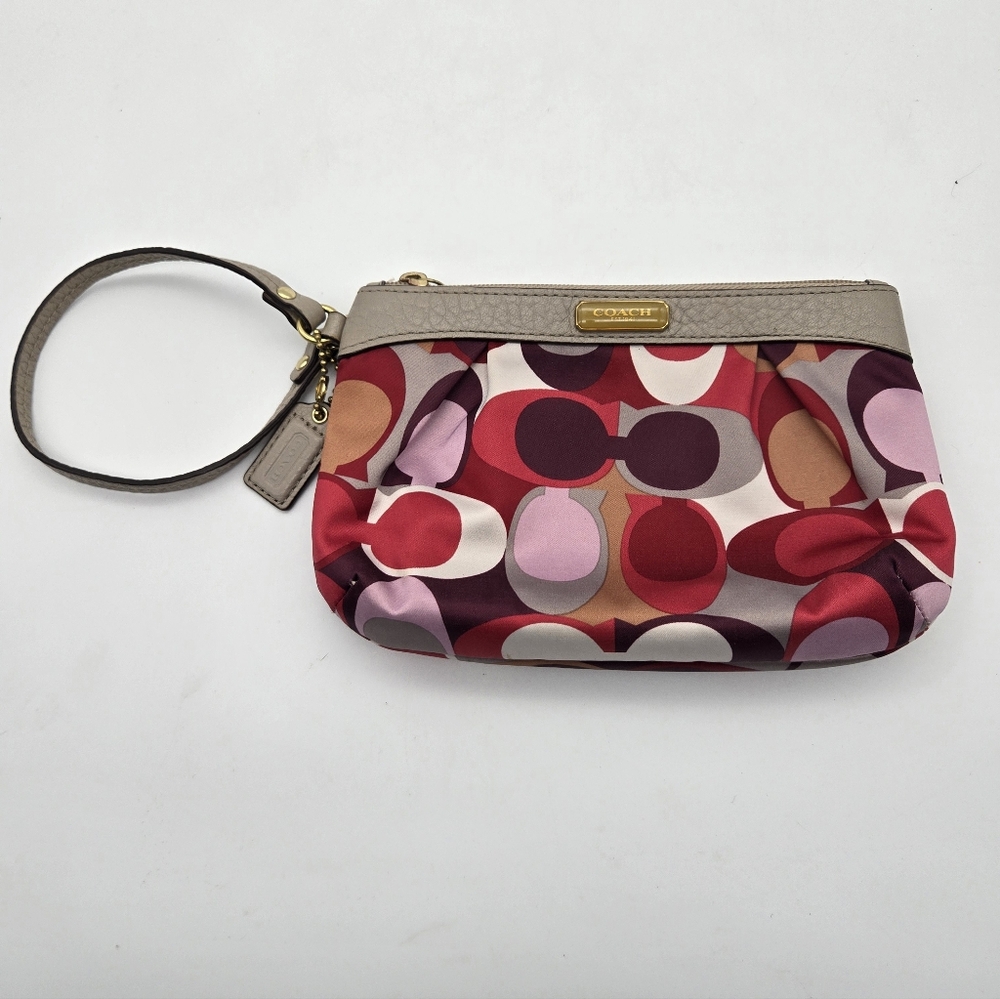 Coach Signature C Colorful Wristlet